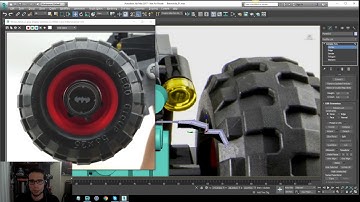 Lego Batman 2017 - Batmobile Modeling Tutorial - Part 12