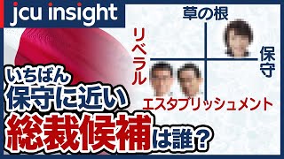いちばん保守に近い総裁候補は誰？【JCUインサイト】