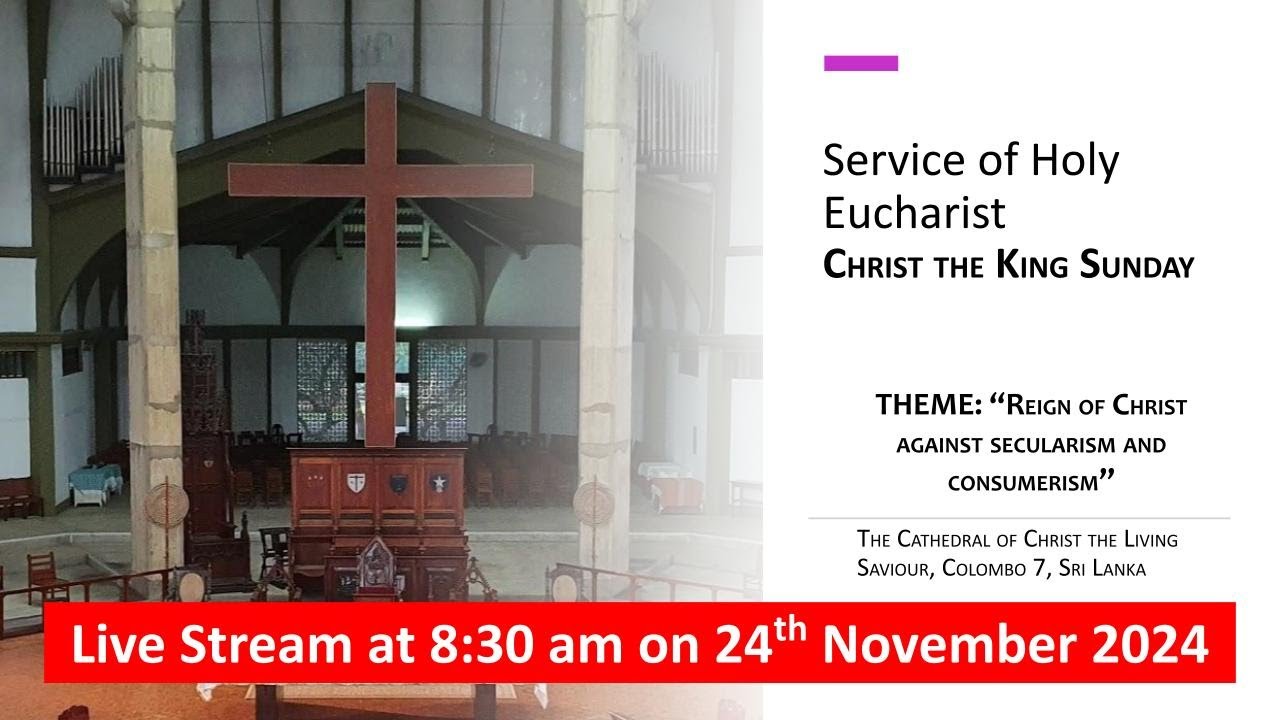 Service of Holy Eucharist - Christ the King Sunday - YouTube