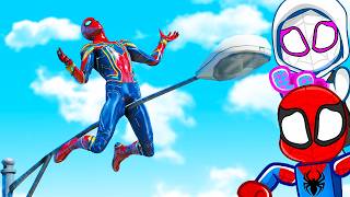 BEST GTA 5 Spiderman Ragdoll Fails EVER...