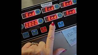 Easy programming a kitchen timer