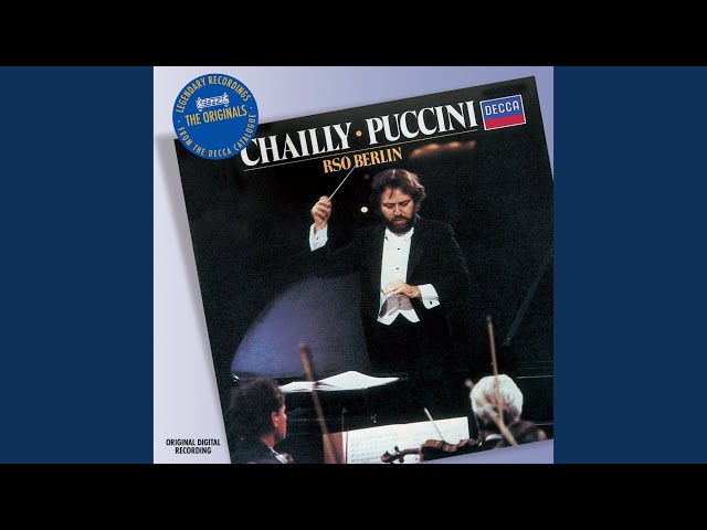 Puccini - Minuetto III : Orch Symph Radio Berlin / R.Chailly