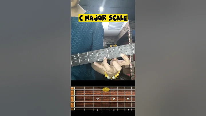 C MAJOR SCALE ON BASS GUITAR