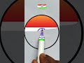 Indian 🇮🇳 flag drawing Independence Day Republic day #shots #shorts #art #trending