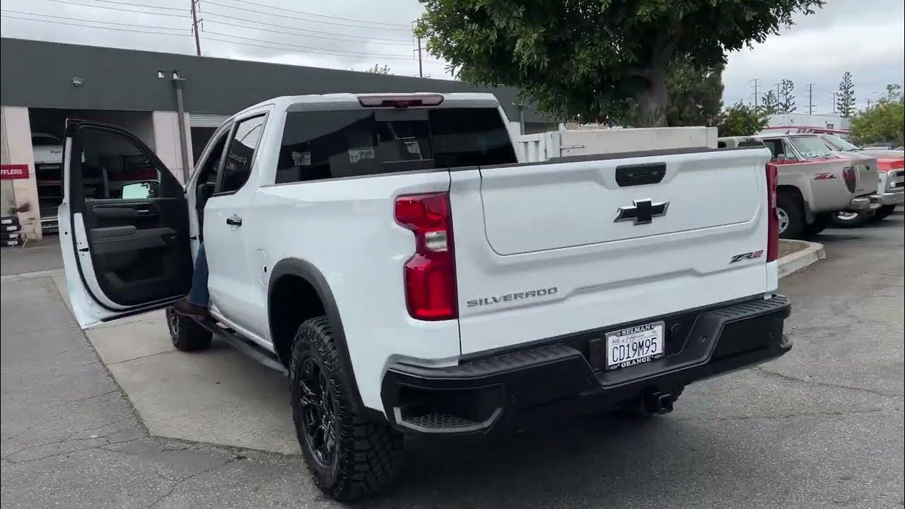 2022 Silverado ZR2 Muffler Delete YouTube