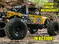 Rc4wd rock racer in action