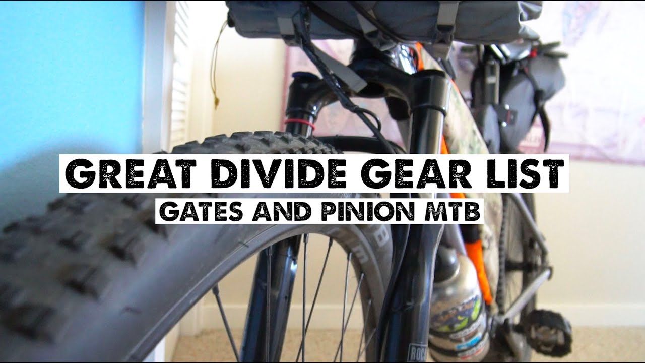 My Great Divide (GDMBR) Gear and Bike (The Priority 600x)