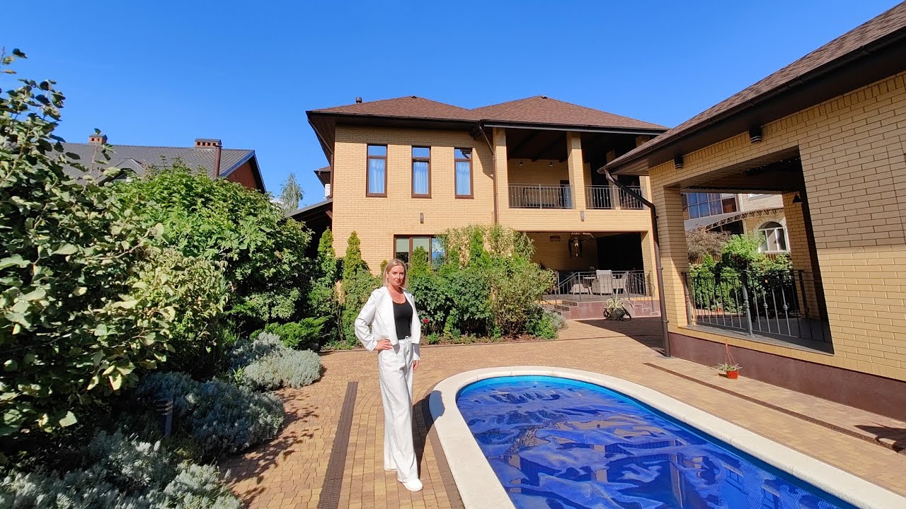 Продаю ШИКАРНЫЙ ДОМ С БАНЕЙ И БАССЕЙНОМ / ОДИН ИЗ ЛУЧШИХ НА КАНАЛЕ 