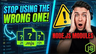 Famous Stop the Confusion!  js vs  mjs vs  cjs Explained Net Worth