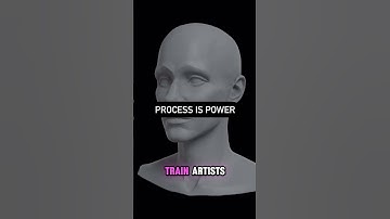 Step-by-step process for sculpting the head #zbrush #sculpting