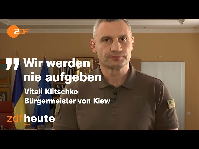 Klitschko freut sich auf Bundeskanzler Scholz und glaubt an einen Sieg der Ukraine I Interview