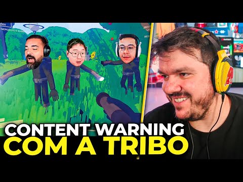 A VOLTA DO CONTENT WARNING COM A TRIBO | CORTES DO GAULES