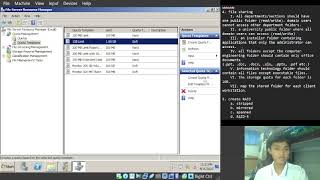 TUPT Windows server 2008 Domain Case Study - Part 4 (File Sharing)