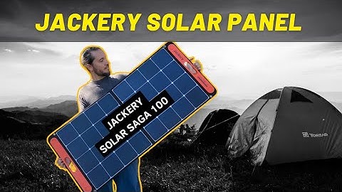 The Truth About Jackery SolarSaga 100 solar panel: Best portable option?🤔