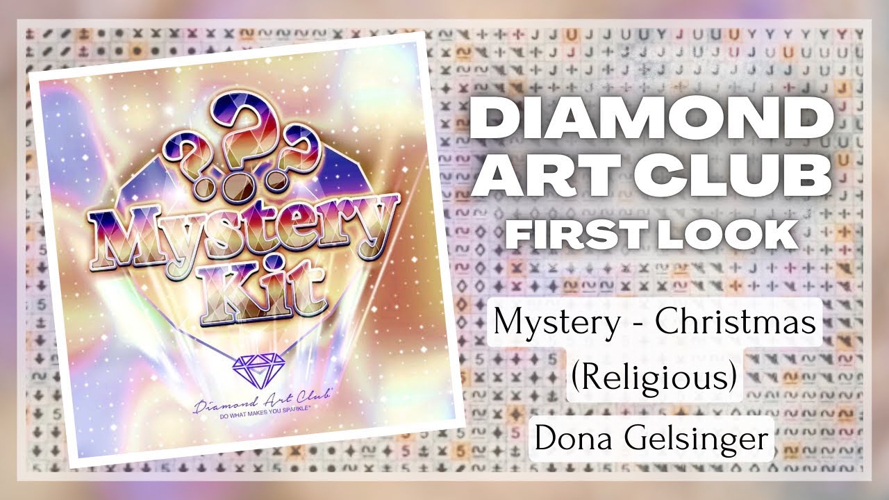その他 DAC Mystery Kit - Christmas (Religious) Mystery Kit #63 - Christmas (Religious) – Diamond Art Club