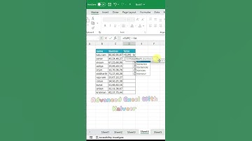 Excel SUM + TEXTSPLIT Formula Explained in Hindi | Easy Data Analysis Trick | Excel Short Video