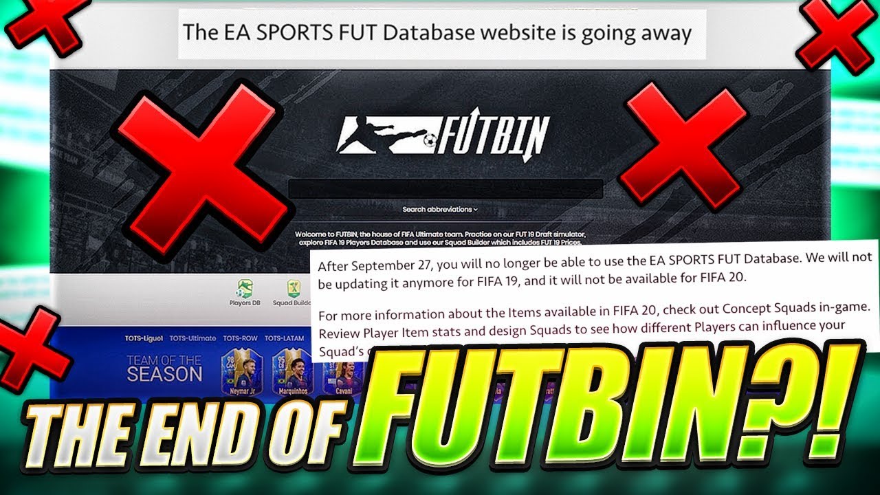 Futbin Database Disaster Explained Fifa Youtube