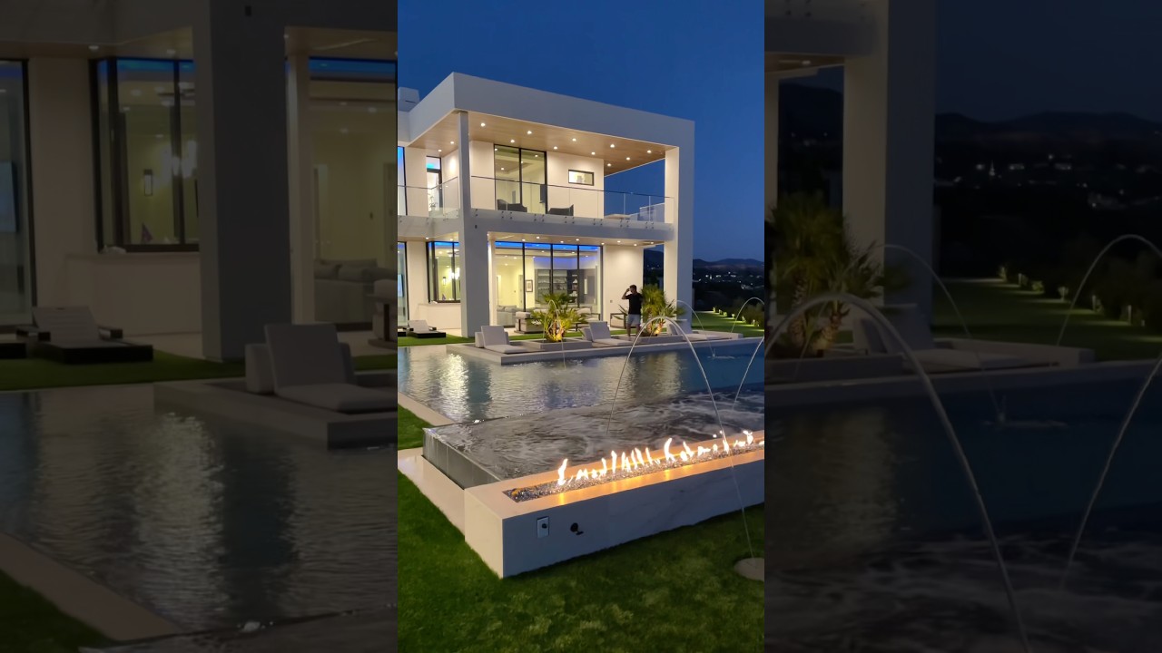 The power of exterior lighting! ✨👀 