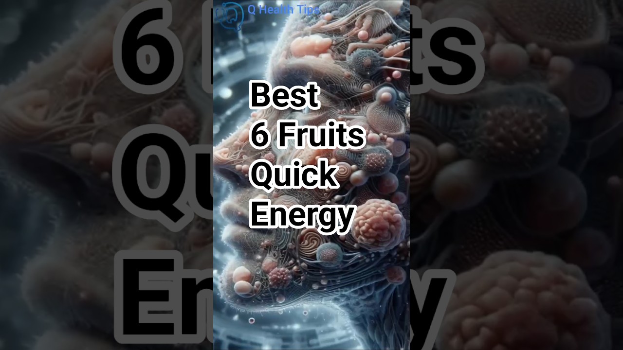best fruit for energy boost 