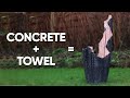 Unique DIY Concrete Planters | Use Old Towels & Cement