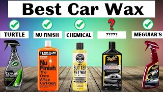 Top 5 Best Car Waxes of 2026 (I Tested Them All!)
