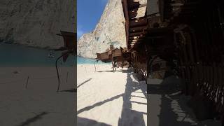 Ship Wreck 🇬🇷 #shipwreck #greece #beach #ship #travel #adventure #nature #youtubeshorts #wow