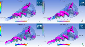 CFD simulations of oil-injected conical rotary compressor at different discharge pressures