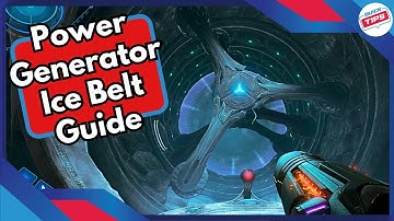 Power Generator Ice Belt Guide in Metroid Prime 4