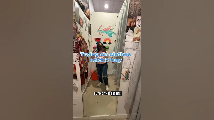 I regret not buying these clothes from the thrift store. #thrifting #shoppingvlog