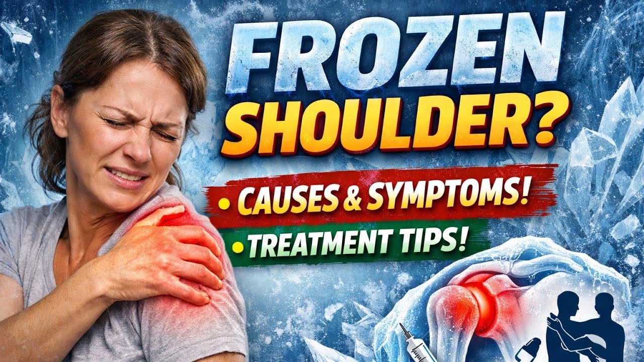 Frozen Shoulder Pain Relief Fast: Causes, Symptoms & Home Exercises | Dr. Om Babu Sah