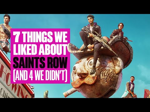 7 Things We Liked About Saints Row 2022 (and 4 Things We Didn’t) - 23 MINS OF SAINTS ROW 4K GAMEPLAY