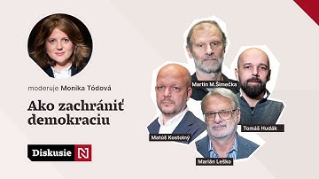 Leško, Šimečka, Kostolný, Hudák: Ako zachrániť demokraciu
