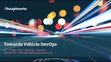 Towards Vehicle DevOps – Michael Fait at Automotive Europe 2023