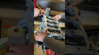 Engine Overhaul/Rebuild. Workshop no. 03262274427 #car #automobile #civic #mechanic #engine #reborn