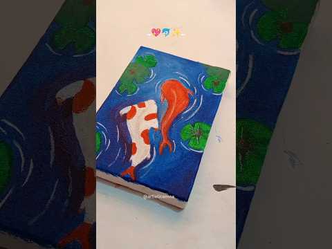 Cute Fish Painting #shorts #youtubeshorts #art #viral