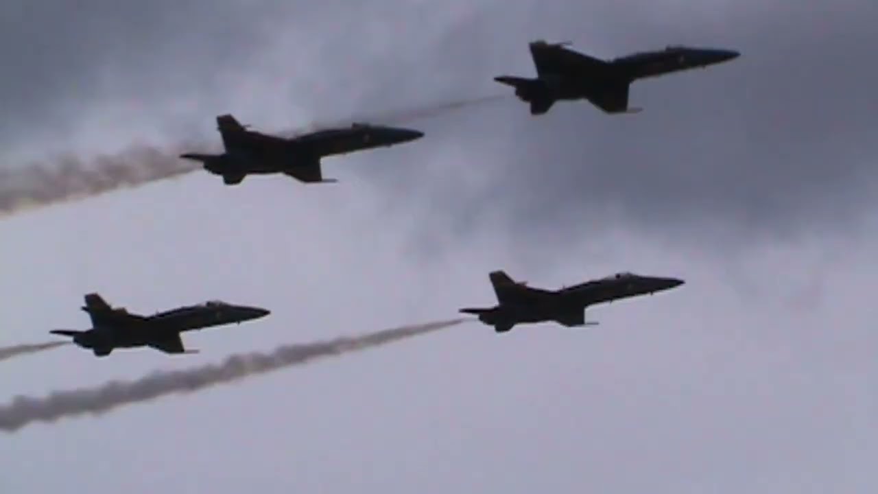 The Blue Angels US Navy Flight Demonstration Squadron