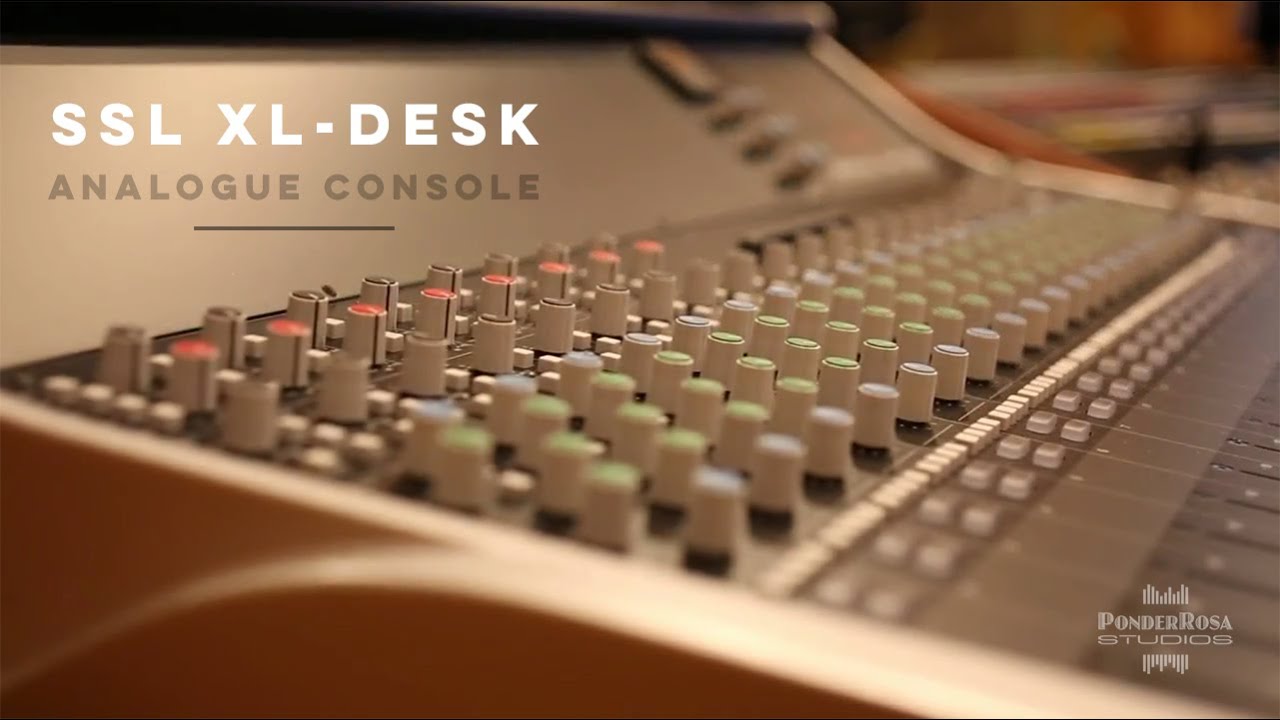 PonderRosa Studios SSL XL Desk
