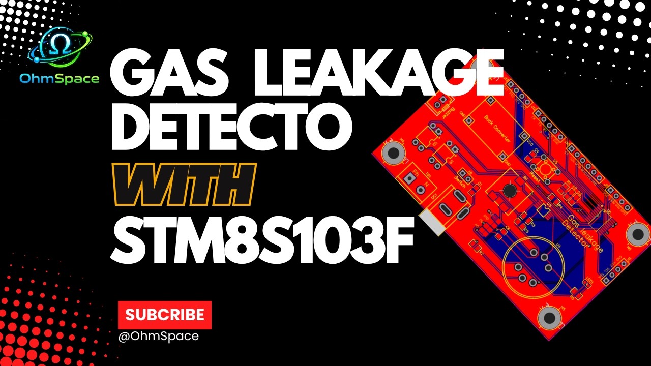 From Schematic to PCB 🔥 Gas Detector using STM8 (EasyEDA) - YouTube
