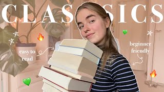 easy-to-read Classics recommendations | beginner-friendly & approachable