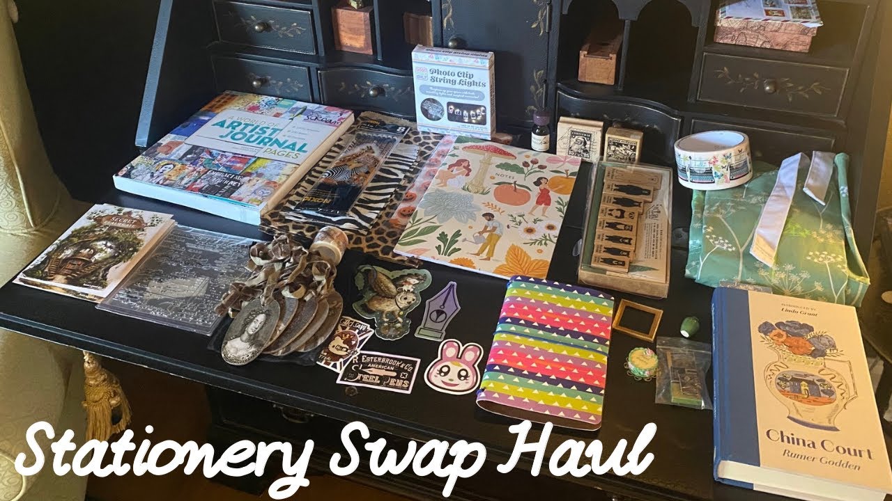 STATIONERY SWAP | How To Save Money By Trading Stationery Supplies With Friends