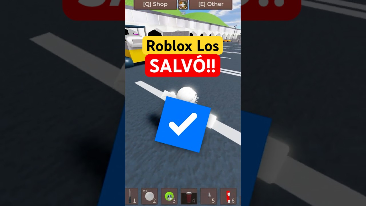 Roblox Los Salvó!! #roblox #games #shorts