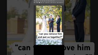 photos I edited that ai could never #photoshop #wedding