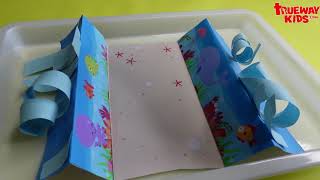 Moses and the Red sea Bible  craft