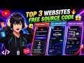 Top 3 Bast web app sources code