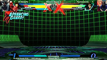 The Break #201 - UMvC3 W3 - BT MarlinPie VS PsychoChronic