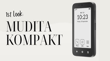 First Look at the Mudita Kompakt: Key Features and Hands-On Experience