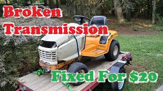 DEAD Cub Cadet Transmission, Let's Bring It Back To Life!