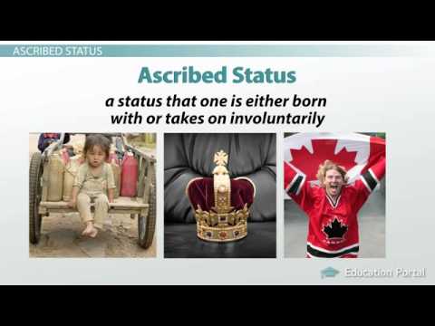 Video: Er eksempler på oppnådde statuser?