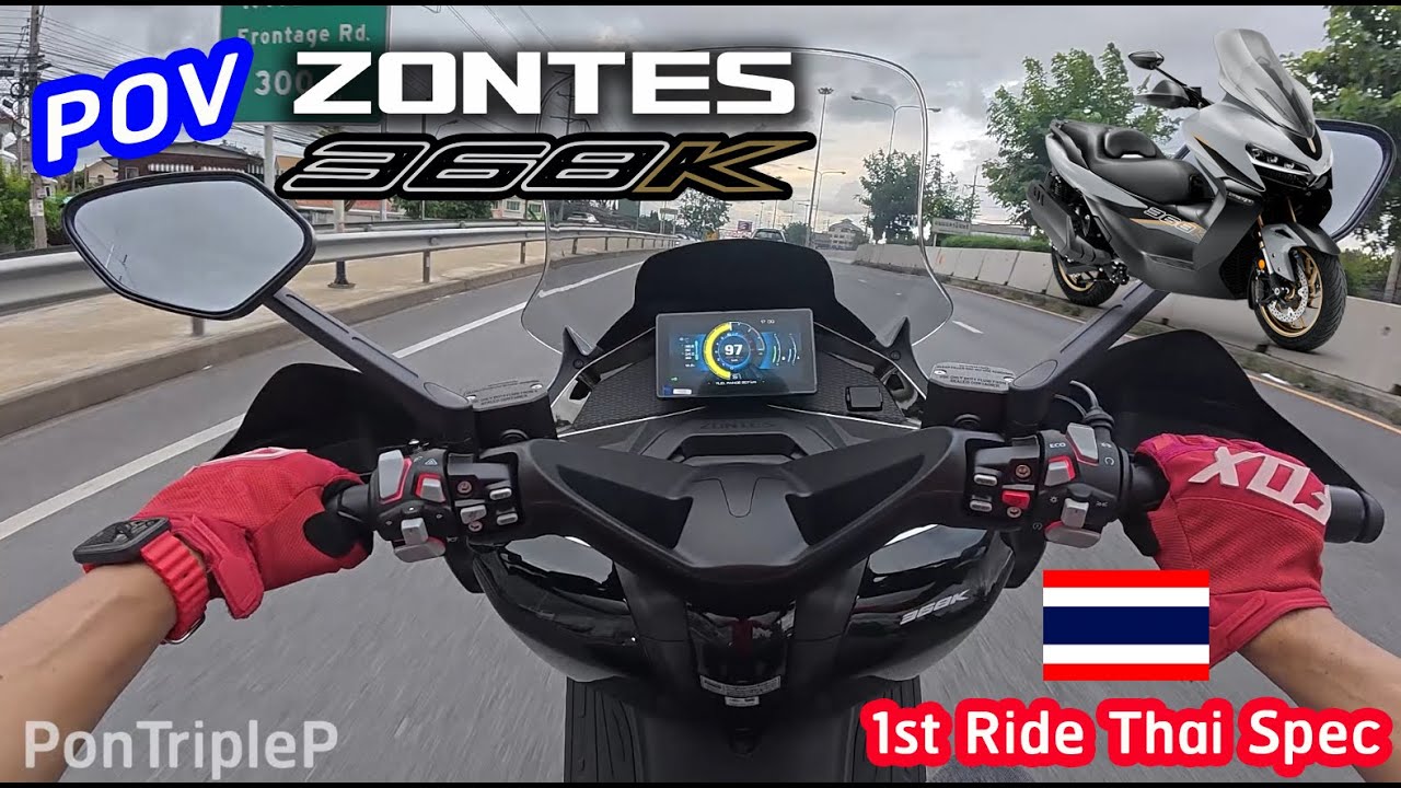 POV Zontes 368K 1st ride Thai Specs