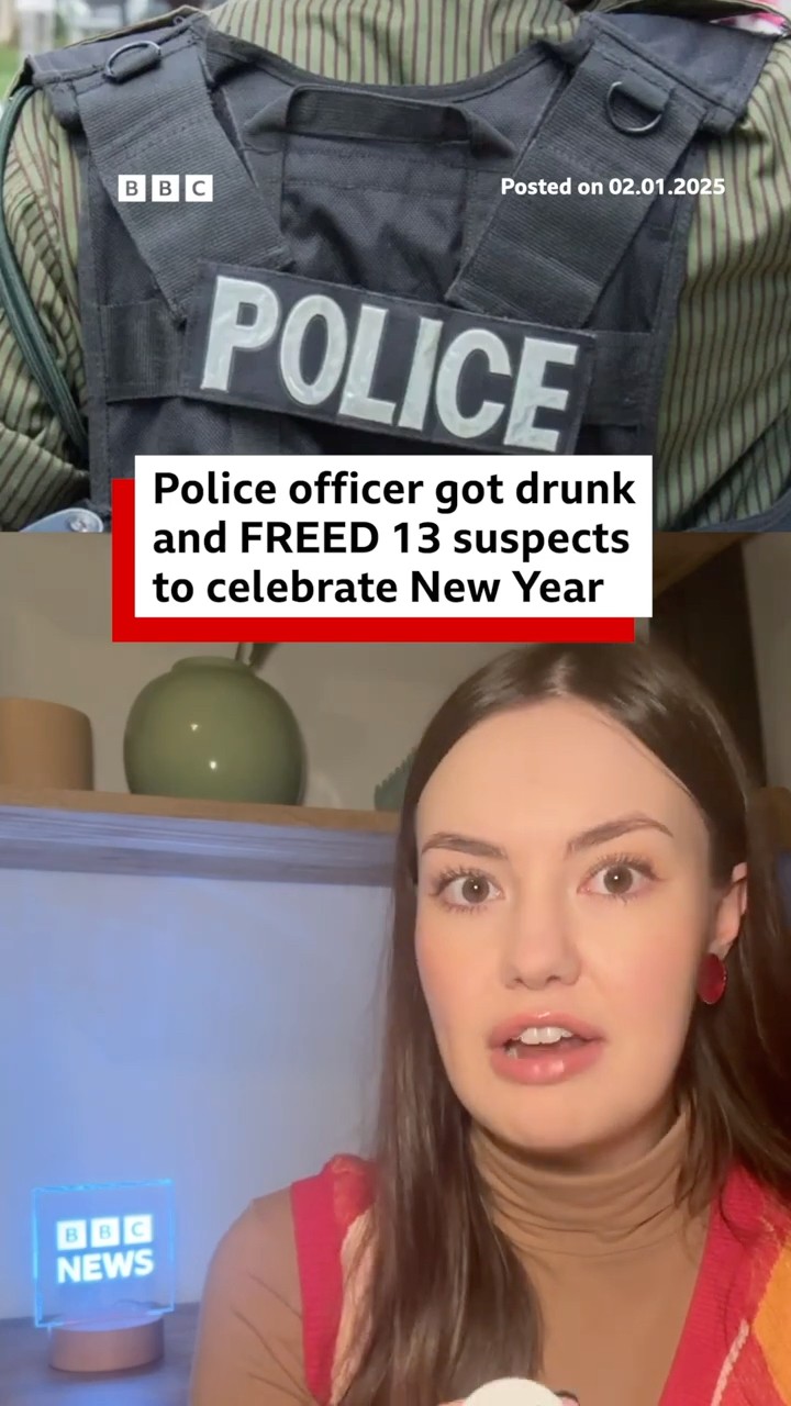 Police officer got drunk and freed 13 suspects to celebrate New Year. #Zambia #NewYear #BBCNews